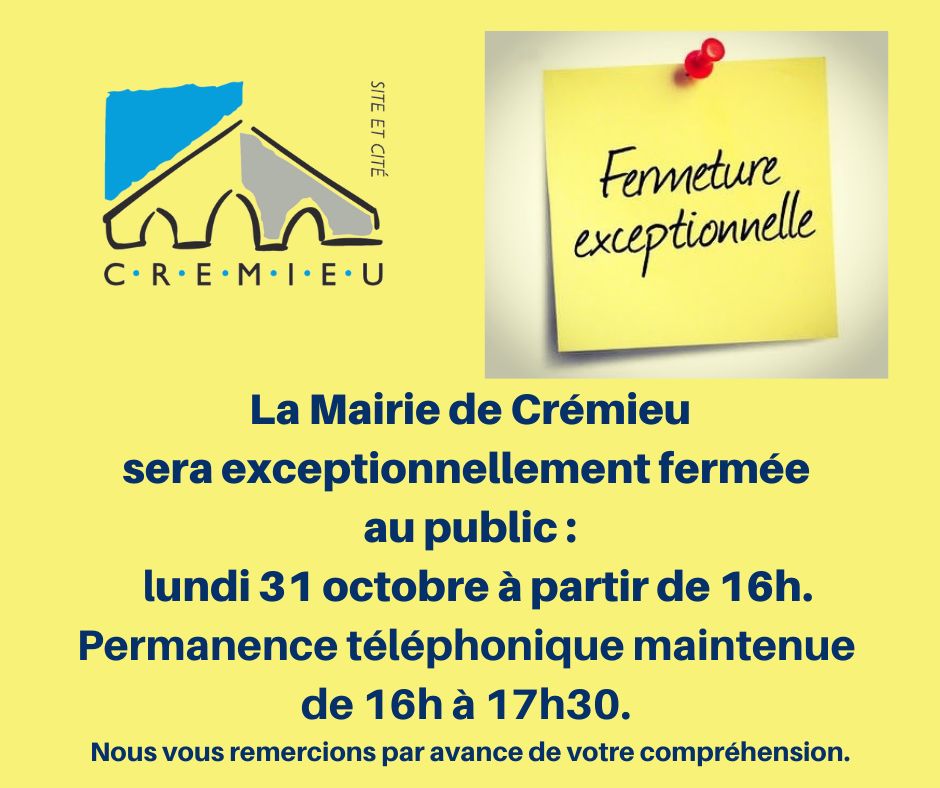 Site de la mairie de Crémieu